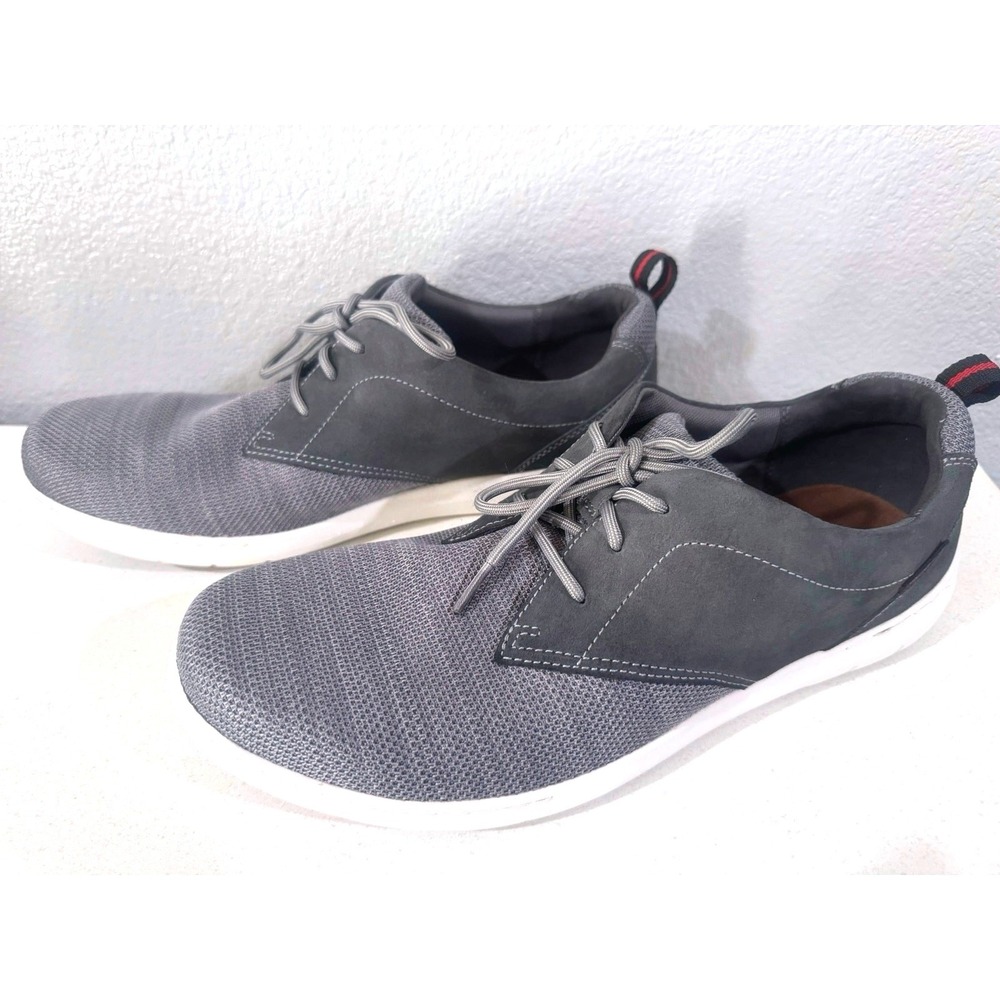 Dunham Fitsmart Tie Men's Sneakers Size 13 Black/Grey – Casual Comfort Shoes